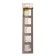 Frame Legrand Inspiria, 5 post, white