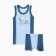 A set for a boy (T -shirt, panties), blue color, height 104 cm