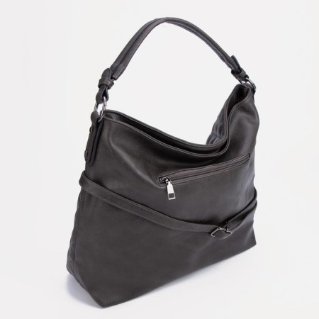 Bag-bag, lightning department, outer pocket, gray color-1
