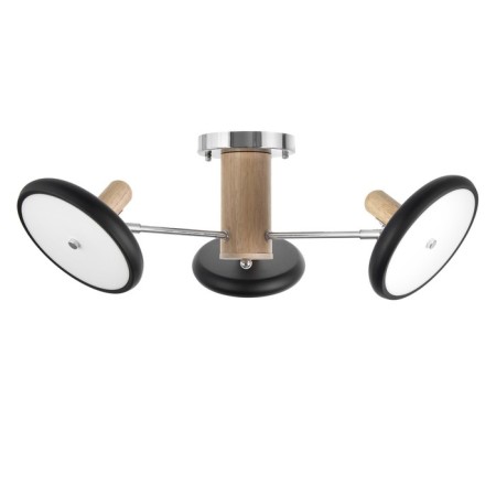 Julia chandelier 3XLED 72W 3000-6000K black-chromium 62x62x22 cm-6