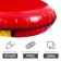 Winter Star tubing-vatter, Czech diameter 100 cm, red/yellow color