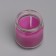 Aromatic candle in the bank "Blooming orchid"