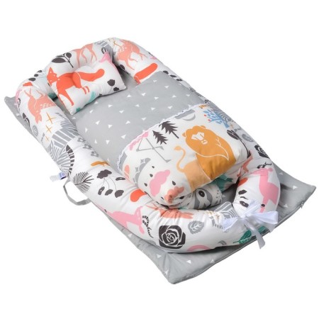 Sleeping Nest "Animals", color gray color