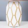 Santano table lamp E14 40W white-gold 20x25x39 cm Risalux