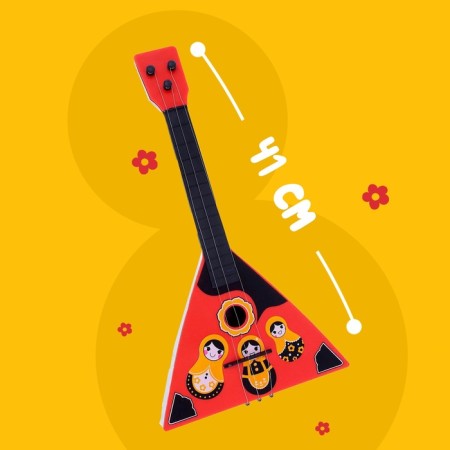 Balalaika "Matryoshka", color mix-1