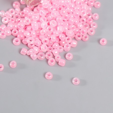 12/0 round beads in the bottle "Warm pink" 20 g-2