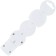 Plastic outlet, Quick Fix, 3 nests with/s curtains 3680W 16a ip20 white 32017 5