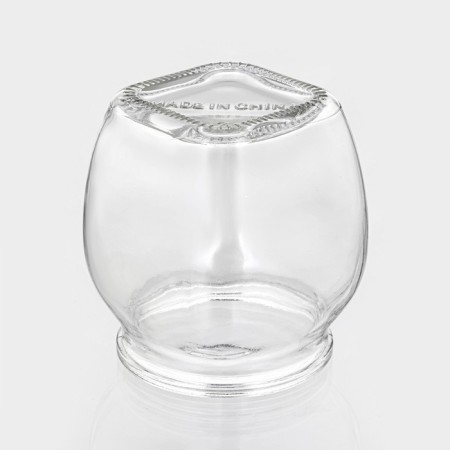 Glass jar for the spices of the Oval Dolyan, 190 ml, 10 × 6.5 cm-4