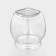 Glass jar for the spices of the Oval Dolyan, 190 ml, 10 × 6.5 cm