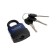 The castle is hinged, 45 mm, a copper cylinder, moisture -proof, short handle, 3 keys mix