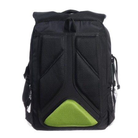 Youth backpack 39 x 26 x 19 cm, Grizzly, ergonomic back, laptop department, black-5