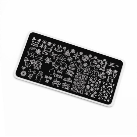 TNL Premium stamping plate "Visiting Santa"