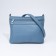 Bag Cross-Bodi with a zipper, blue color