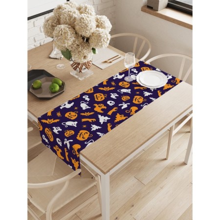 The path on the table "Halloweena Vying", Oxford, size 40x145 cm