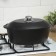 Badgee "Tradition", 4 l, aluminum cover, anti -stick coating, black color