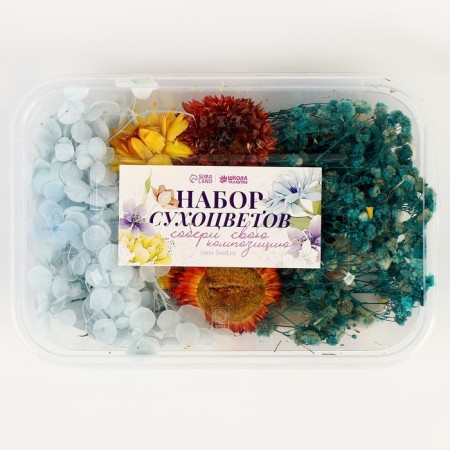 Set of dried flowers "Northern Dawn"-3