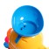 Swimming toy in the bathroom "Funny duckling", with mobile mechanisms