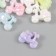 Busina for creativity Plastic "Moped" Palemate Pastel Mix 2.5x1.1x2 cm