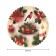 The tablecloth “New Year's Spirit”, Round, Saten, D = 150 cm