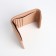 Women's wallet on magnet, beige color