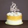 Topper for a cake wooden assorted "since March 8", mix