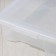 Storage container with Porter lid, 8 l, 43 × 31.5 × 11 cm, the color is transparent