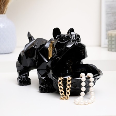 Black Buldog Candlete Station Black 27x17x27cm