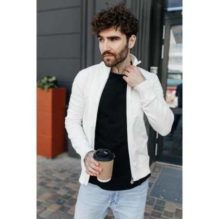 Jumper male ise, size 58, white color