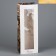 Gift package for a bottle, packaging, "congratulations", flowers, 36 x 13 x 10 cm