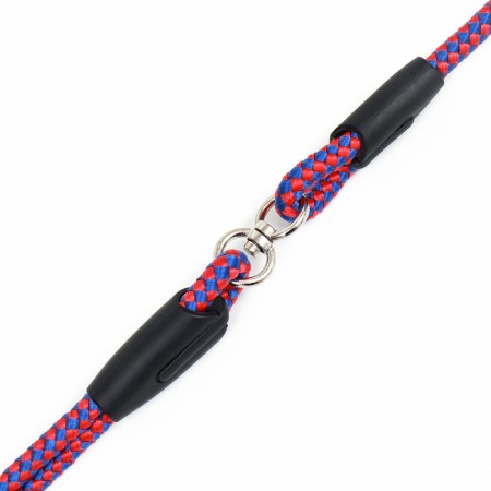 Ringovka with a swivel, 150 x 0.6 cm, red-blue-4