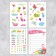 Stickerbook "#Tropics", 8 sheets, 14 x 21 cm