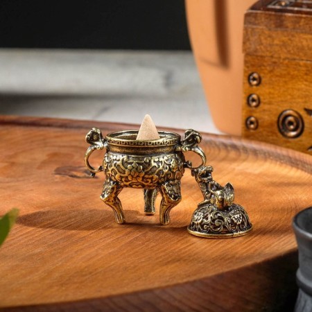 Kurilnitsa for incense cones "lurking tiger"-2