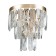 Bra Indigo, 12030/1W Gold. 1x40W, E14, 220x145x240 mm, transparent color