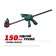 Roader clamp Kraftool Extrem, fast -sounding, pistol type, 600 x 85 mm