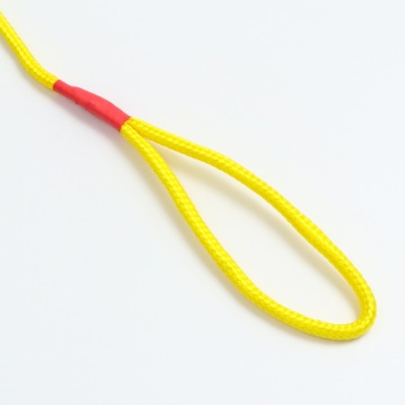 Toy "A ball reinforced on a rope", 43 cm, ball 6 cm, pink-2