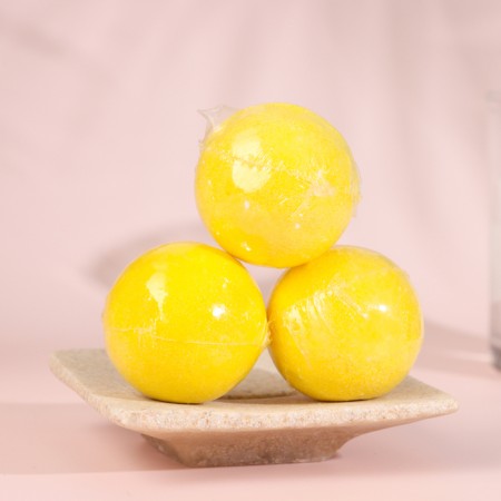 Bathbars for the bath "from March 8, stripes", aroma lemon, 3 pcs-1