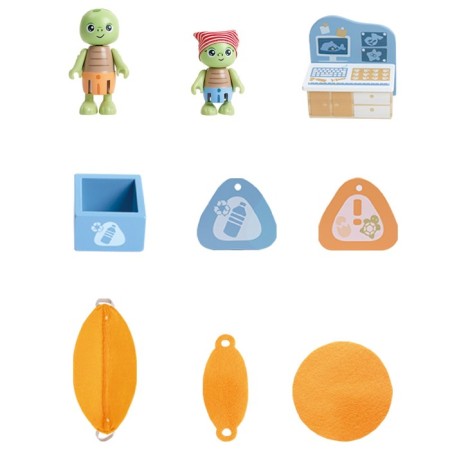 Set of game Hape "Ocean rescue station"-5