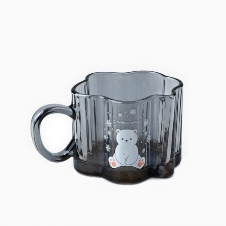 New Year. Glass mug "Happy New Year!", 260 ml-1