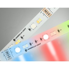 Ambrella GS4501, 5 m, IP20, 5050, 90 LED/m, 13 W/m, 24V, RGB with adjustment of the temperature of light