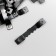 Tough suspension for paintings, photo frames metal (set 40 pcs) black 4x0.5 cm