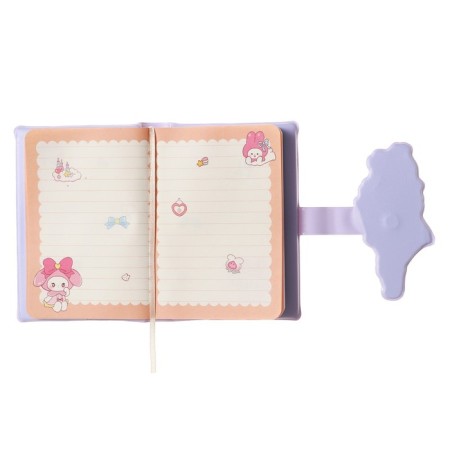 Gift notebook, A6, 100 sheets, color block, with a curly knife, PVC cover, "Anime", mix-9