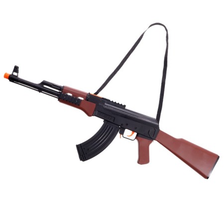 AK-47 toy automatic, shoots with suction cups-10