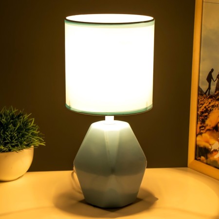 Latei table lamp E14 40W Blue 13x13x28 cm Risalux-2