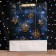 Laminated vertical "garland", 33 x 42 x 10 cm laminated