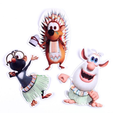 A set of creativity "Buba", figured application from foil, 3 pcs. In the set-2