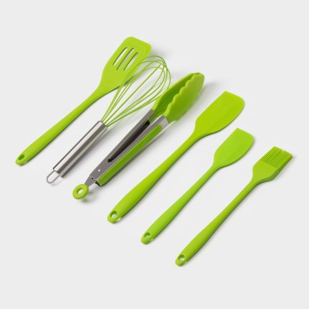 Set of kitchen utensils Green, 6 items-3