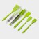 Set of kitchen utensils Green, 6 items