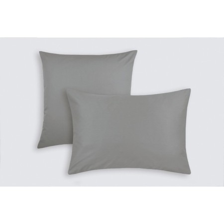 Set of pillowcase "Monopasse", size 70x70 cm - 2 pcs, color anthracite-1