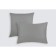 Set of pillowcase "Monopasse", size 70x70 cm - 2 pcs, color anthracite