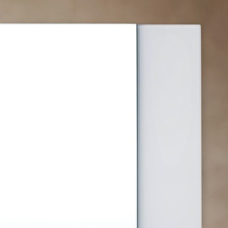 Mirror, wall -mounted, 67x52cm, with decorative inserts (white insert color)-1